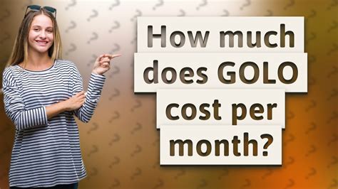 golo com how much does it cost per month